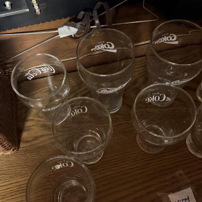 Coke glasses