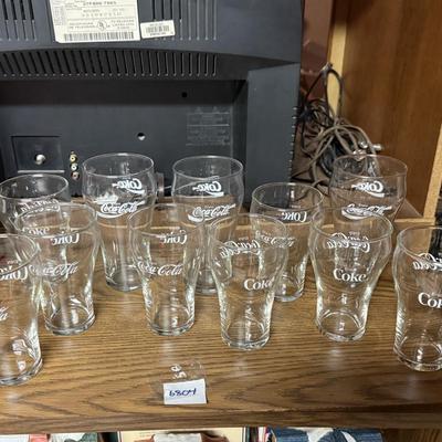 Coke glasses