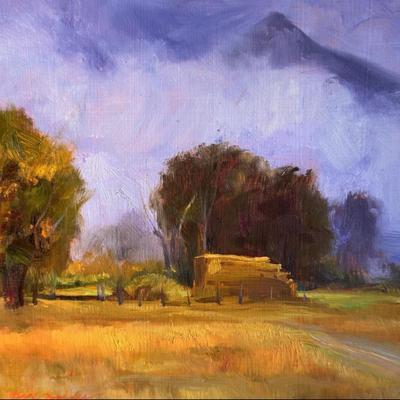 Oil Painting by Dix Baines (SW-DZ)