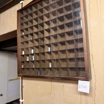 Thimble/small collectibles Wall hanging