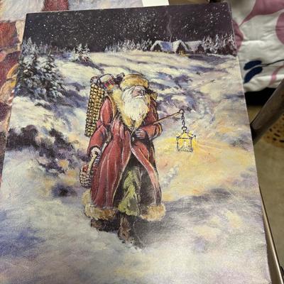 Capper Santa prints-ready to frame
