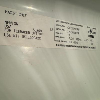 Magic Chef refrigerator