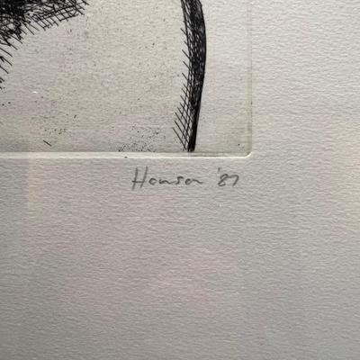 Peter Howson “Cain” Limited Edition/Signed Print (LR-RG)