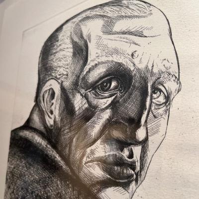 Peter Howson “Cain” Limited Edition/Signed Print (LR-RG)