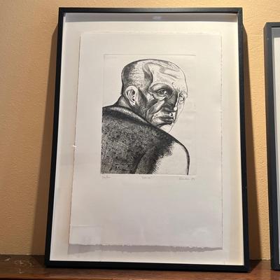 Peter Howson “Cain” Limited Edition/Signed Print (LR-RG)