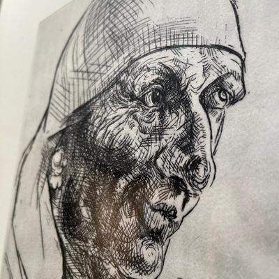 Peter Howson “Muslim Woman” Limited Edition Print (LR-RG)