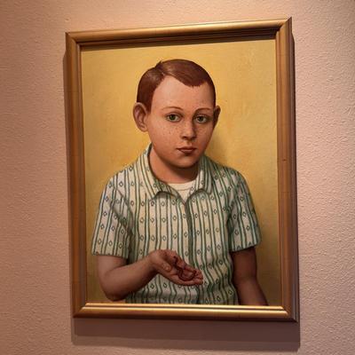 “Boy with a Worm” by Marion Peck (DR-DZ)