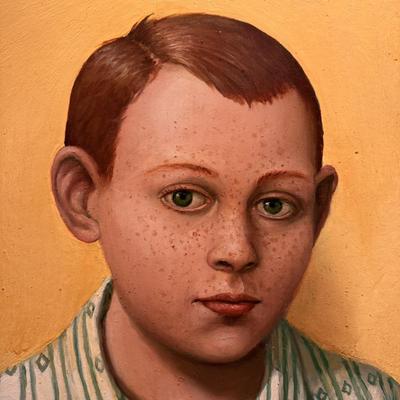 “Boy with a Worm” by Marion Peck (DR-DZ)