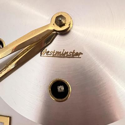 Vintage Westminster Chime German Wall Clock Made by Anker Clock Co.