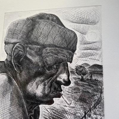 Peter Howson “Peter” Limited Edition Print (LR-RG)
