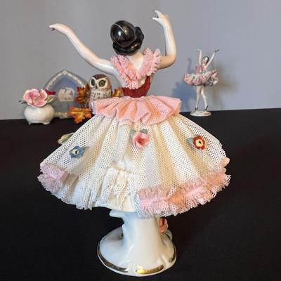 Designer Lot of Porcelain Figurines - Dresden, Lenox, Royale Stratford, Wedgwood