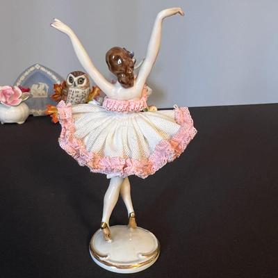 Designer Lot of Porcelain Figurines - Dresden, Lenox, Royale Stratford, Wedgwood