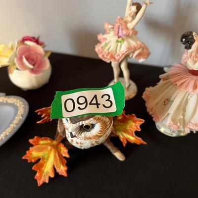 Designer Lot of Porcelain Figurines - Dresden, Lenox, Royale Stratford, Wedgwood