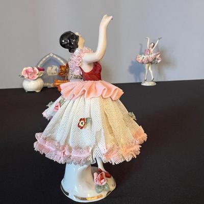 Designer Lot of Porcelain Figurines - Dresden, Lenox, Royale Stratford, Wedgwood