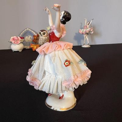 Designer Lot of Porcelain Figurines - Dresden, Lenox, Royale Stratford, Wedgwood