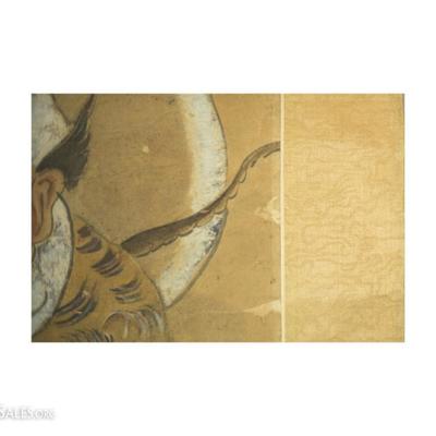 Antique Chinese Paper Scrolls