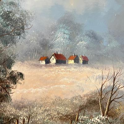 Original Professionally Framed Signed Oil Painting 24"x28"