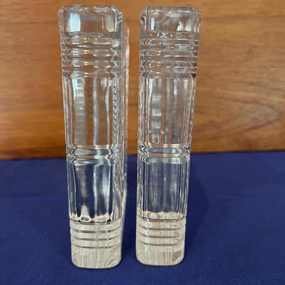 Vintage Waterford Crystal Bookends