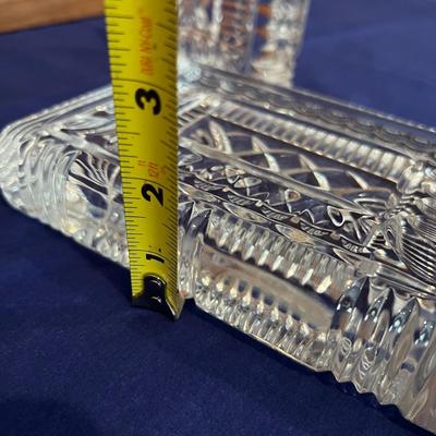 Vintage Waterford Crystal Bookends