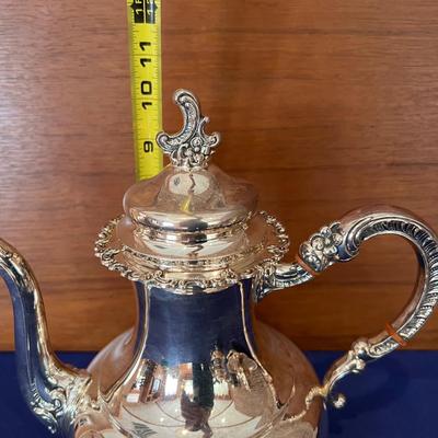 Sterling ALT-Heidelberg Silver Tea Set