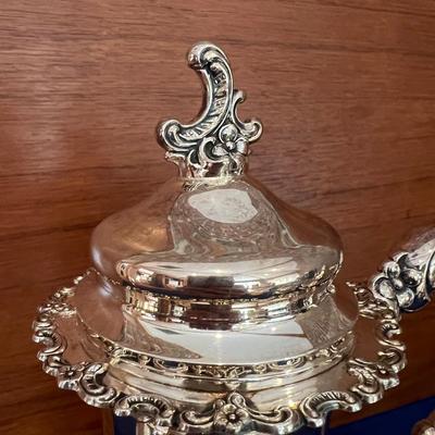 Sterling ALT-Heidelberg Silver Tea Set