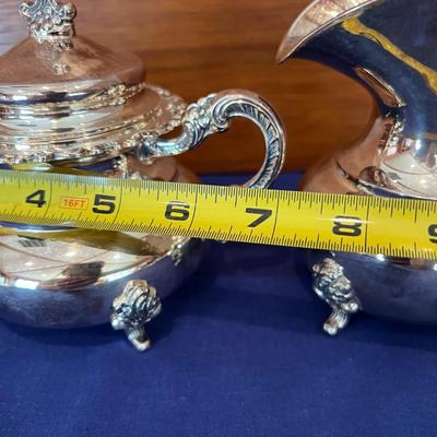 Sterling ALT-Heidelberg Silver Tea Set