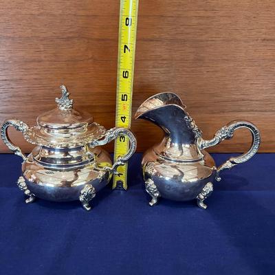 Sterling ALT-Heidelberg Silver Tea Set