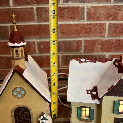 Big Lot of M.J. Hummel Goebel Holiday Houses, People, Figurines