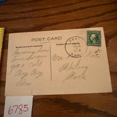 Holton High School postcard