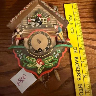 Mini cuckoo clock