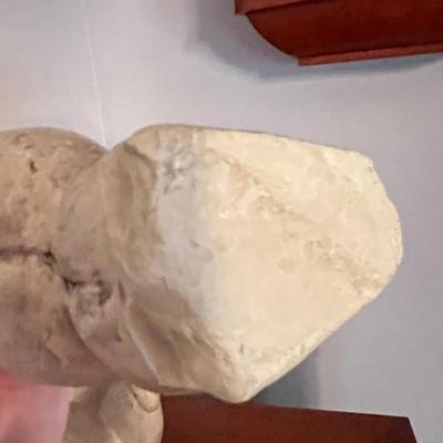2 Vintage Carved Stone Sculptures