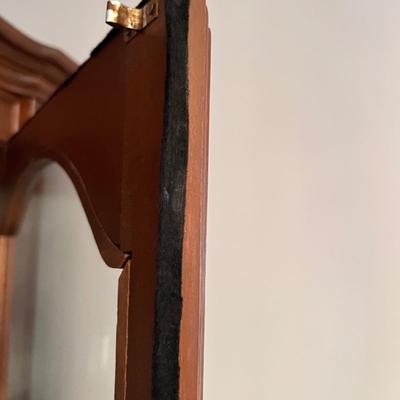 Solid Wood Curio Cabinet One Piece
