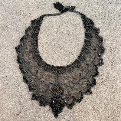 2 Vintage Beaded Sequin Shawl Wraps