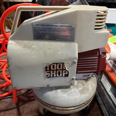 Tool Shop brand air compressor