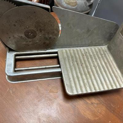 Vintage Silv A King slicer