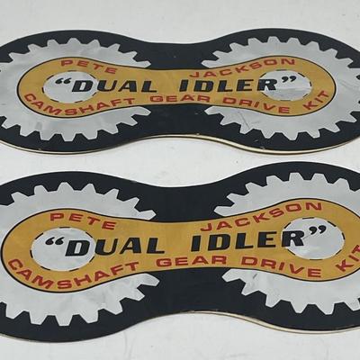Vintage Automotive Equipment Sticker - Dual Idler Stickers