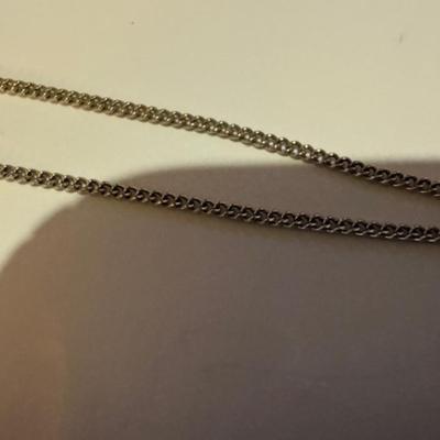 18kt Gold Heart pendant and 14kt chain