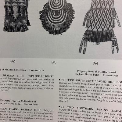 American Indian Art Baskets Clothing Textiles Dolls + Sotheby’s Oct. 26, 1978