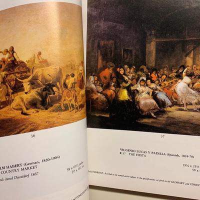 19th Century European Paintings Sotheby’s Auction Catalog Oct. 30, 1980 Illustrated