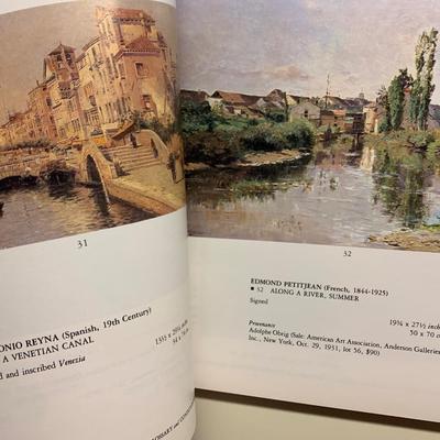 19th Century European Paintings Sotheby’s Auction Catalog Oct. 30, 1980 Illustrated