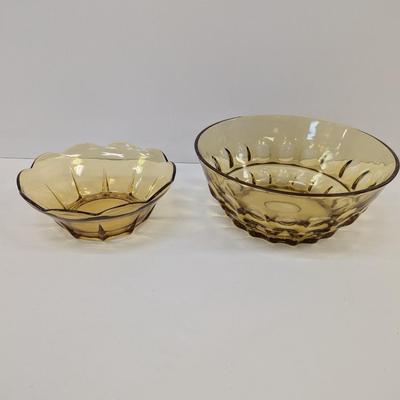 Vintage Carnival Glass Bowls