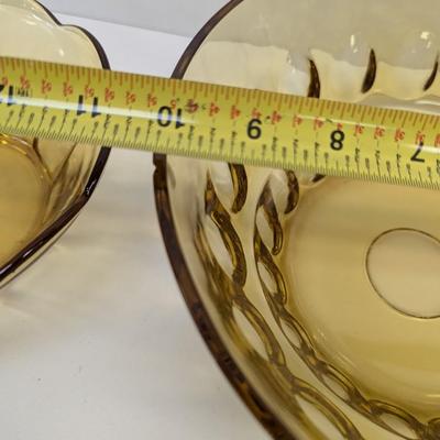 Vintage Carnival Glass Bowls