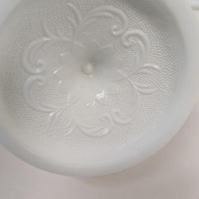 Vintage Milk Glass Candle Holders & Creamers