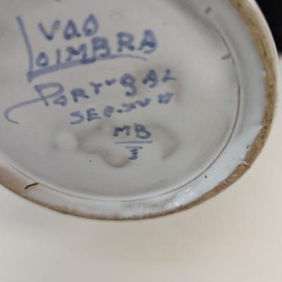 Coimbra Portugal Ceramic Bottle