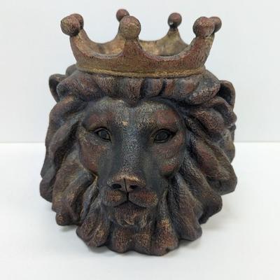 Resin Lion King Pot