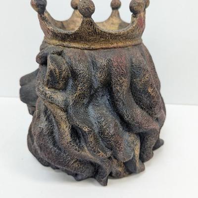 Resin Lion King Pot