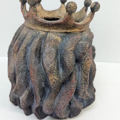 Resin Lion King Pot