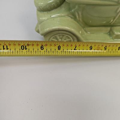 Vintage McCoy Auto Planter Green