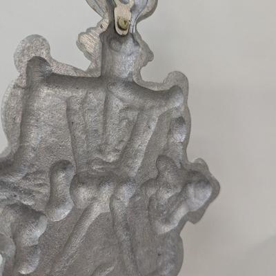 Metal Hoda Vintage Candle Holders & Shelf