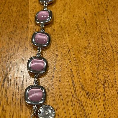 Heart brooches with Dansk & Monet bracelets